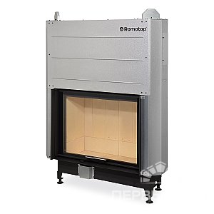 Топка Romotop с прямым стеклом HEAT SILENT 3G L 88.66.01