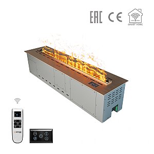 Паровой электроочаг Airtone Vepo RGB 3DA-1000 (Розовое золото-сатин)