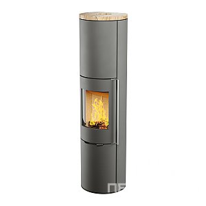 Печь-камин АСТОВ R1 XXXL с крышкой из песчаника