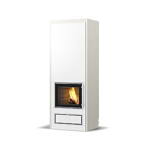 Дровяной камин JAANI V2 Tulikivi 2100 white