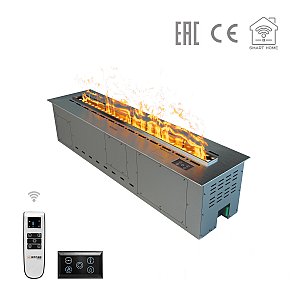 Паровой электроочаг Airtone Vepo RGB 3DA-1000 (Серебро)