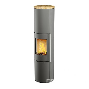 Печь-камин АСТОВ R1.0 XXXL с крышкой из песчаника