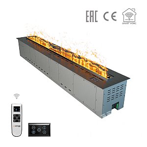 Паровой электроочаг Airtone Vepo RGB 3DA-1500 (Графит-сатин)
