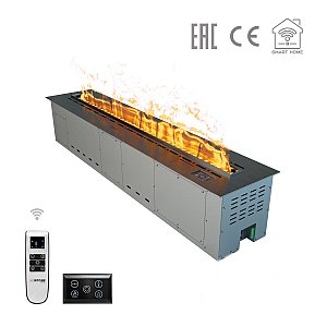 Паровой электроочаг Airtone Vepo RGB 3DA-1200 (Графит-сатин)