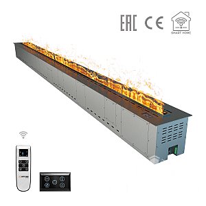 Паровой электроочаг Airtone Vepo RGB 3DA-3500 (Графит-сатин)