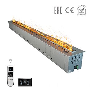 Паровой электроочаг Airtone Vepo RGB 3DA-3000 (Серебро)