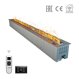 Паровой электроочаг Airtone Vepo RGB 3DA-2500 (Серебро)