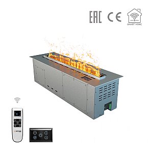Паровой электроочаг Airtone Vepo RGB 3DA-800 (Серебро)