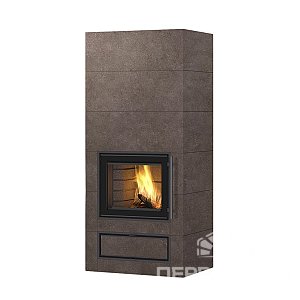 Дровяной камин JAANI V4 Tulikivi 1800 brown