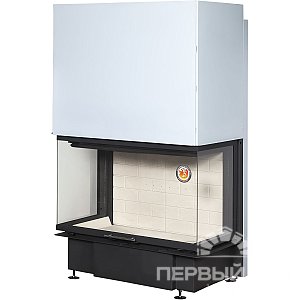 Топка Экокамин ДЕЛЬТА 800 с П-образным стеклом